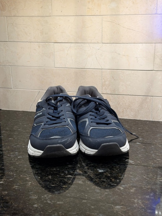 Nautica Men\'s Athletic Running Sneakers - Navy & Grey main image 7